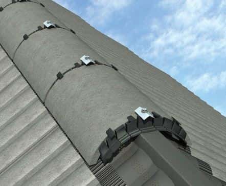 Dry verge and ridge roofing system installation